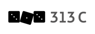 313C